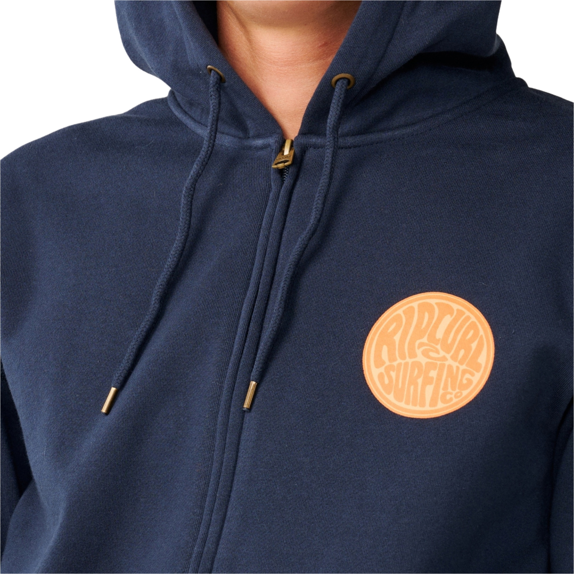 2026 Rip Curl M&auml;nner Strömlinien-Reißverschluss Durch Fleece 0CQMFL - Dark Navy